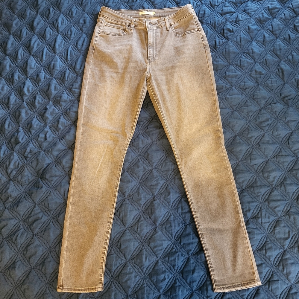 Levi's Gray Skinny Jeans